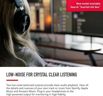 Scarlett Solo 3Rd Gen USB Audio Interface